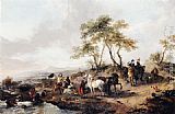 Famous Halt Paintings - The Halt of the Hunting Party